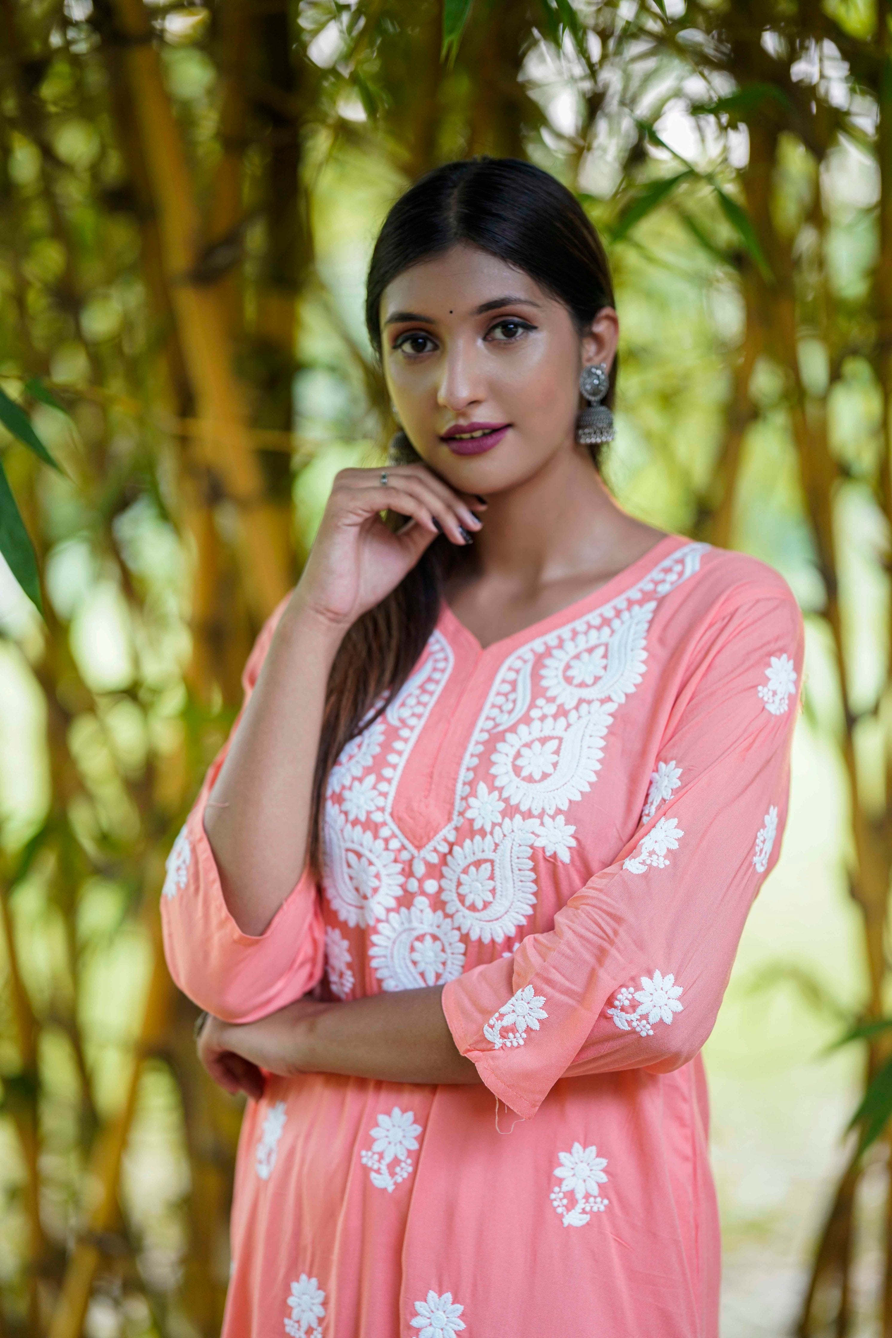 GULZAR HAND EMBROIDERED KURTI