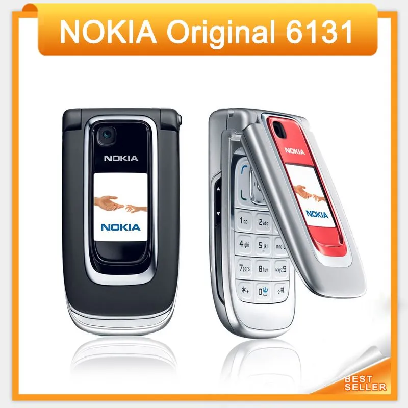 Refurbished Nokia 6131 Classic Bluetooth GSM Phone | 2024 Model