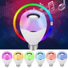 Bluetooth Light Bulb Speakers: RGB White Smart Music Bulb with Remote Control Bulbs, 12W E27/E26 LED Speaker Light Bulb