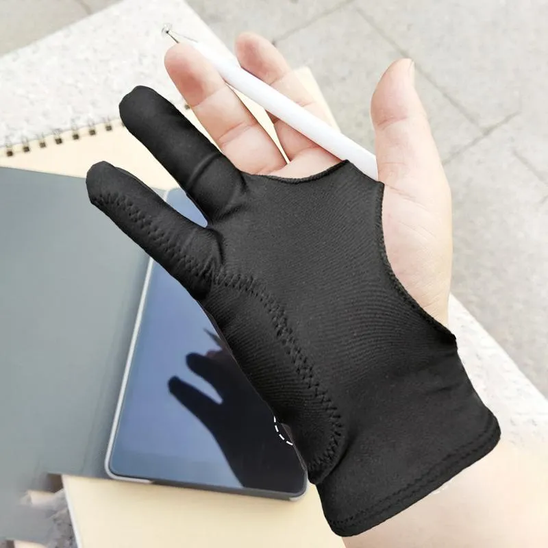 wholesale Drawing Glove for Artists - Two-Finger Tablet Glove, Lightweight Anti-Friction Design, Good for Right and Left Hand Use, Perfect for Digital Art