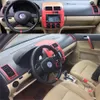 Carbon Fiber Stickers for Auto Interior - Central Console & Door Handle Decoration, Durable Automotive Styling Accessories