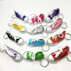 Sneakers Keychain 12 Colors Mini Canvas Shoes Keychain - Casual Sports Shoes Pendant for Bag, Car Key Chain Accessories, Bulk Price